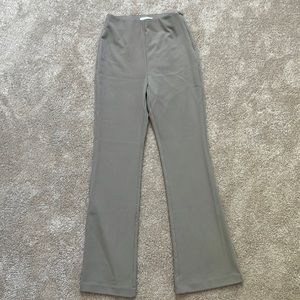 More of a Taupe brown! Great condition and extremely flattering